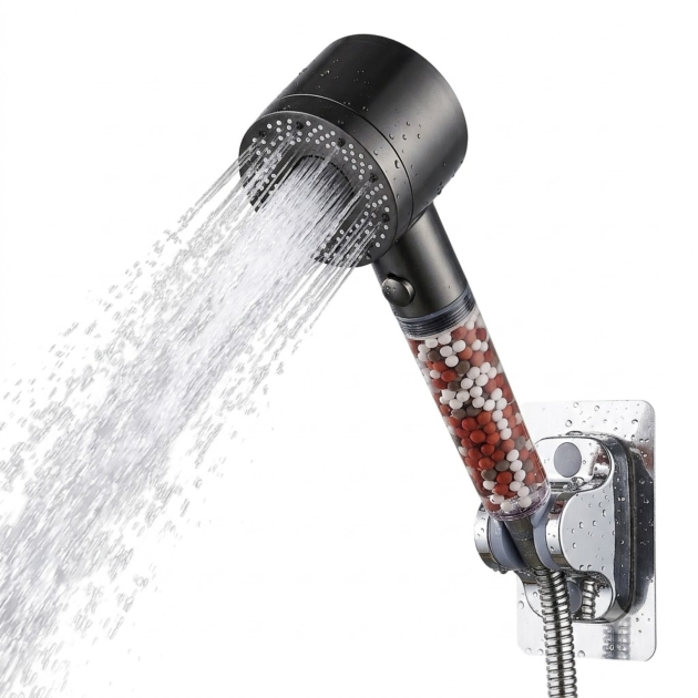 douche PURE SHOWER ECO 5 jets coloris gris