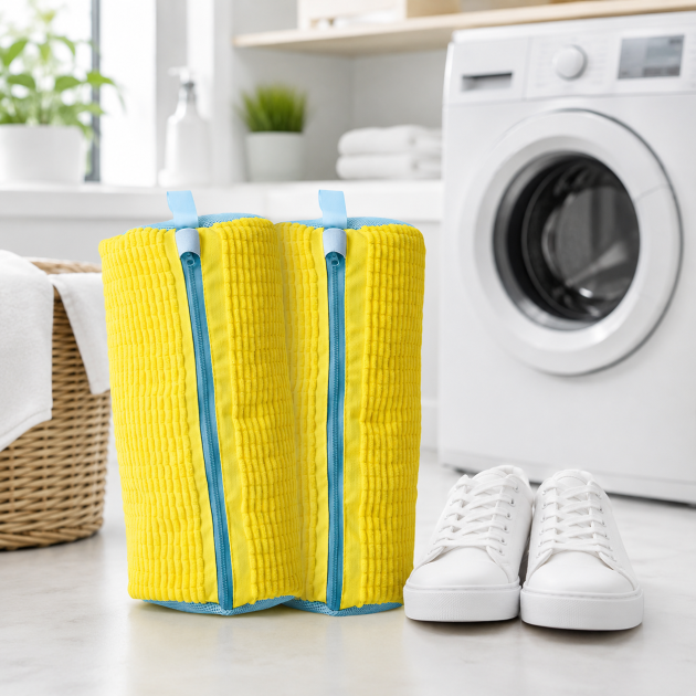 Lot de 2 sacs de lavage pour chaussures