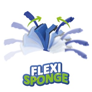 Éponge-raclette 2 en 1 FlexiSponge