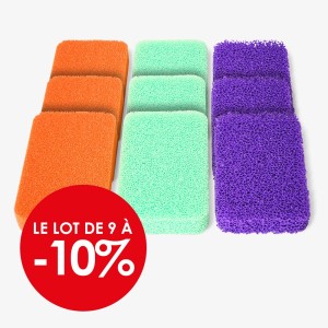 Éponges en mousse de silicone Silic’O Sponge Ultra