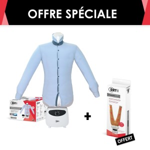 Lot Mannequin de séchage et repassage DRY MAGIC kit pantalon offert
