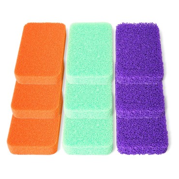 3 éponges en mousse de silicone