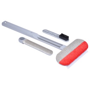 Brosse velours multifonction Liseré Vert