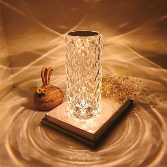 Lampe sans fil effet cristal plusieurs couleurs Lampe sans fil effet cristal plusieurs couleurs