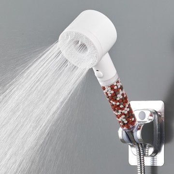 pommeau de douche blanc Pure Shower Eco 5 jets