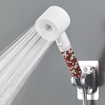 pomme de douche blanc purifiant et filtrant b.living