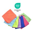 Lot 7 chiffons en microfibre recyclée