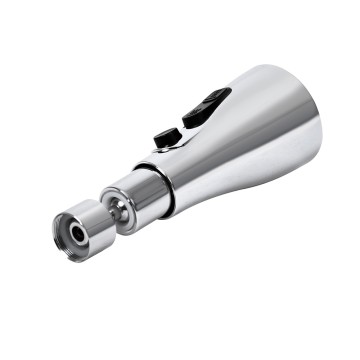 adaptateur argenté pour mitigeur Power Jet Stream Eco 3 Jets