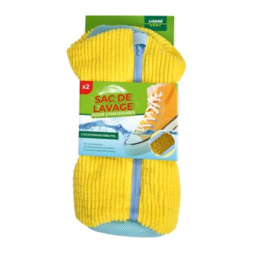 pack lot de 2 sacs de lavage pour baskets