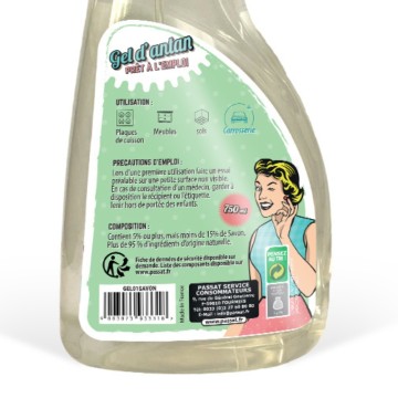 précautions gel d'antan savon noir