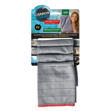 pack chiffons carbone Liseré Vert