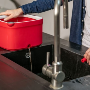 Vidange seau essoreur Smart Mop revolution