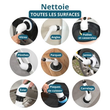 brosse de ménage multi surfaces